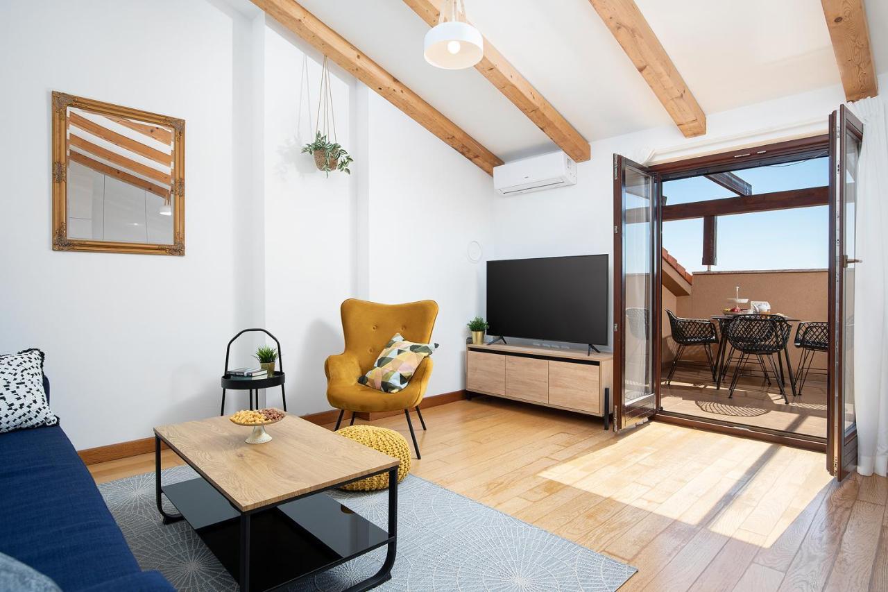 Cesare Apartment, With Swimming Pool And Sea View Ližnjan Exterior foto