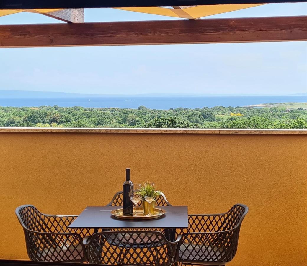 Cesare Apartment, With Swimming Pool And Sea View Ližnjan Exterior foto